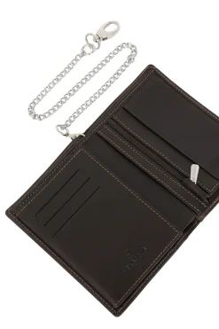 Hexagona Wallet<European wallet - 2 flaps - Leather