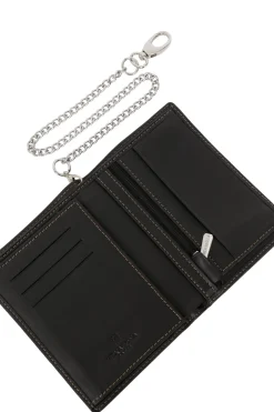 Hexagona Wallet<European wallet - 2 flaps - Leather