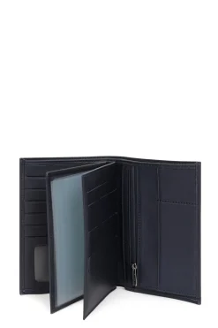 Hexagona Wallet<European wallet - 3 flaps - Leather