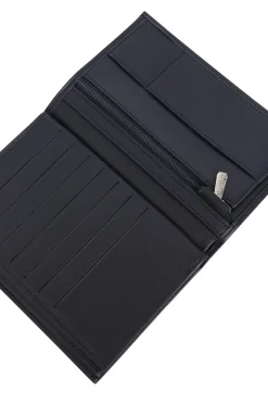 Hexagona Wallet<European wallet - 3 flaps - Leather