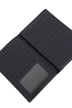 Hexagona Wallet<European wallet - 3 flaps - Leather