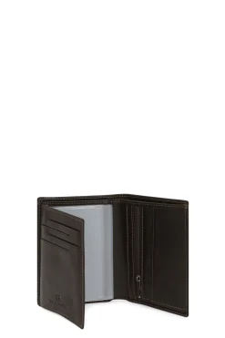 Hexagona Wallet<European wallet - 2 flaps - Leather