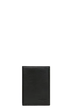 Hexagona Wallet<European wallet - 2 flaps - Leather