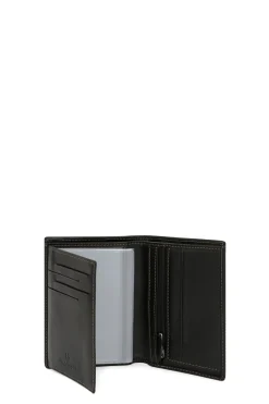 Hexagona Wallet<European wallet - 2 flaps - Leather