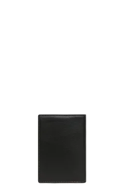 Hexagona Wallet<European wallet - 2 flaps - Leather