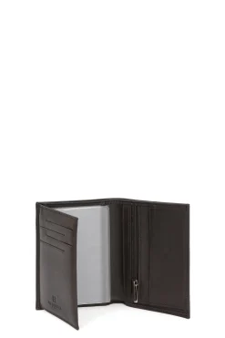 Hexagona Wallet<European wallet - 2 flaps - Leather