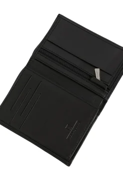 Hexagona Wallet<European wallet - 2 flaps - Leather