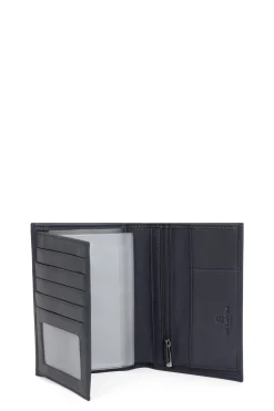 Hexagona Wallet<European wallet - 2 flaps - Leather