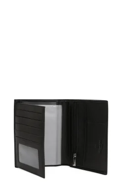 Hexagona Wallet<European wallet - 2 flaps - Leather