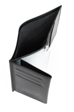 Hexagona Wallet<European wallet - 3 flaps - Leather