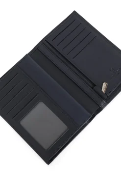Hexagona Wallet<European wallet - 3 flaps - Leather