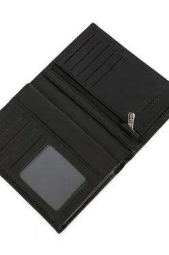 Hexagona Wallet<European wallet - 3 flaps - Leather