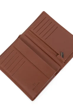 Women Hexagona Card Holder|Card Holder<European wallet - 3 flaps - RFID Stop - Leather