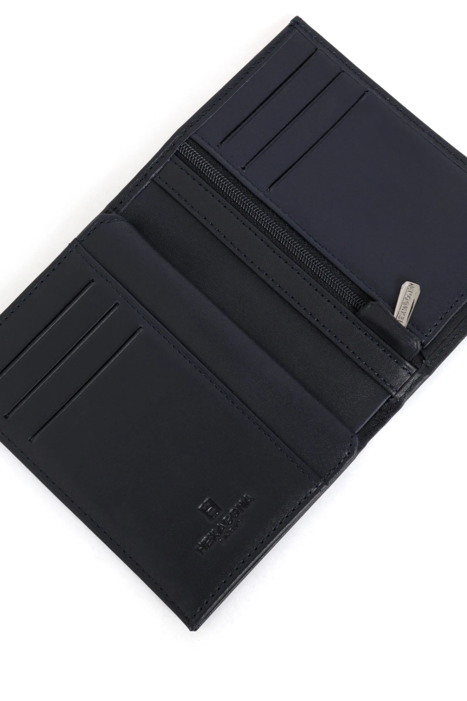 Women Hexagona Card Holder|Card Holder<European wallet - 2 flaps - Leather