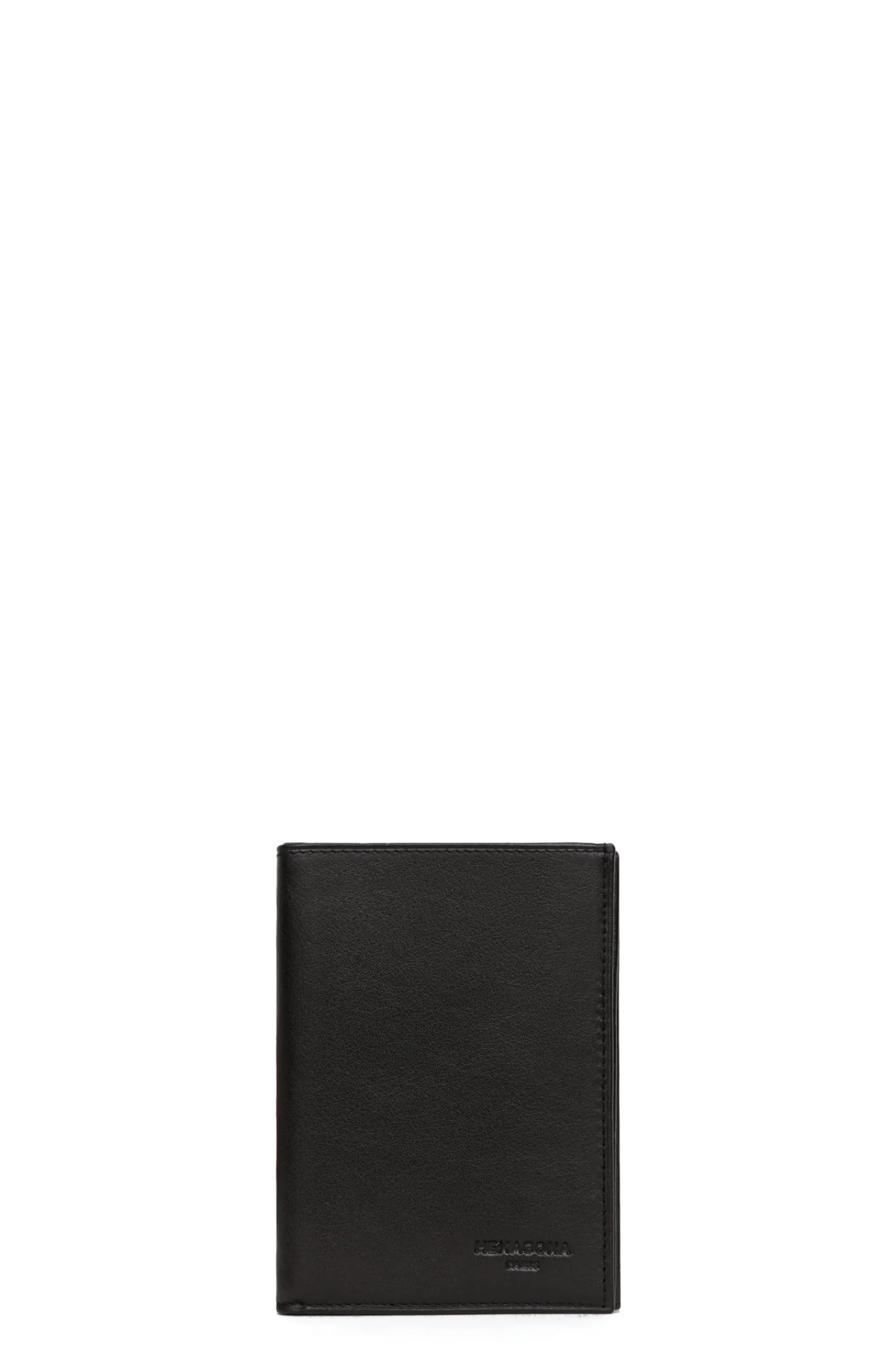 Women Hexagona Card Holder|Card Holder<European wallet - 2 flaps - Leather