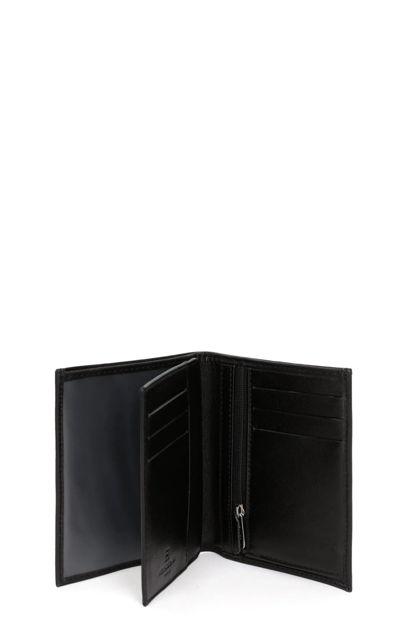 Women Hexagona Card Holder|Card Holder<European wallet - 2 flaps - Leather