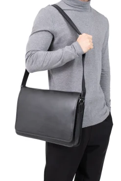 Hexagona Shoulder Bag & Belt Bag<Game bag - 13" & A4 - Leather