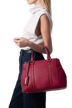 Women Hexagona Handbag<Handbag with 2 handles