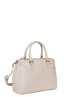 Women Hexagona Handbag<Handbag with 2 handles - A4 - Leather