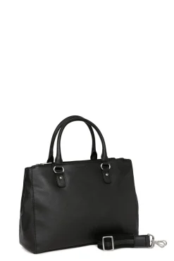 Women Hexagona Handbag<Handbag with 2 handles - A4 - Leather