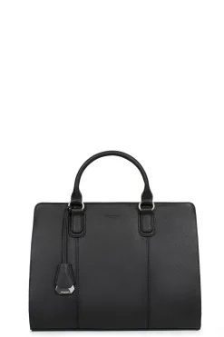 Women Hexagona Handbag<Handbag with 2 handles - Leather
