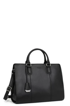Women Hexagona Handbag<Handbag with 2 handles - Leather