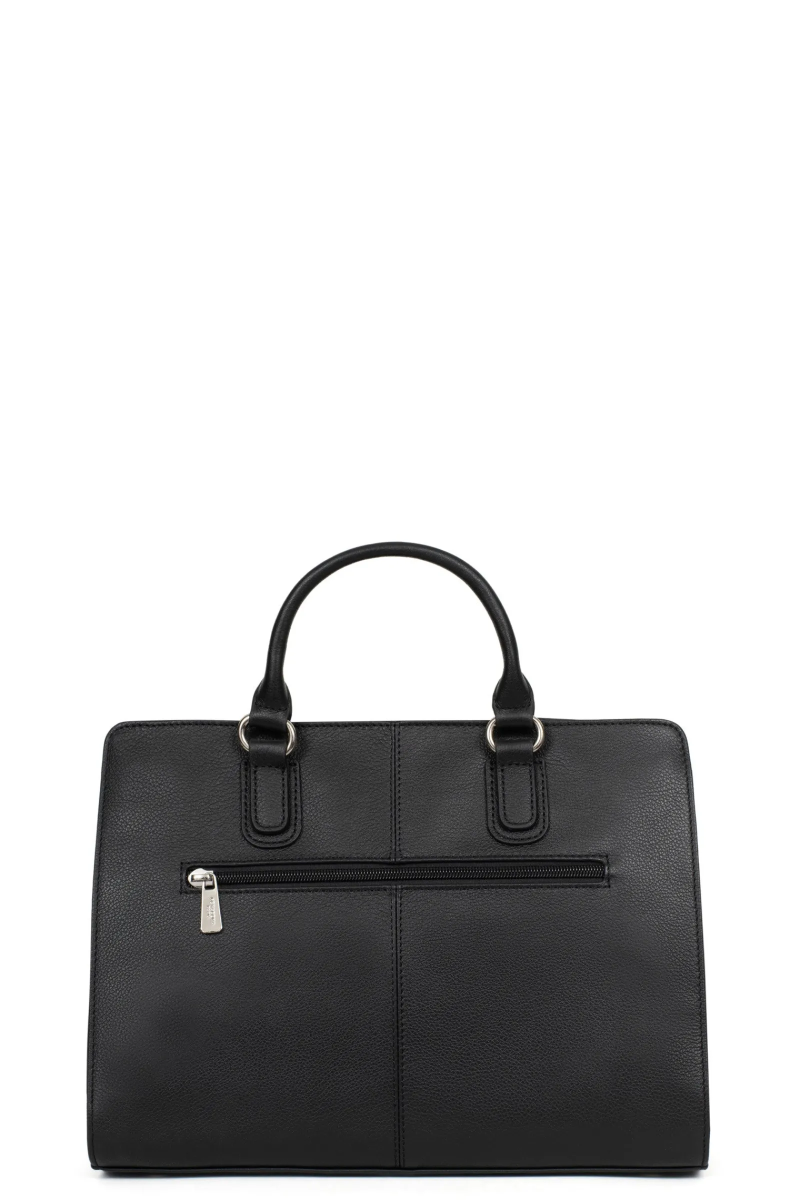 Women Hexagona Handbag<Handbag with 2 handles - Leather