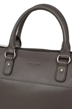 Women Hexagona Handbag<Handbag with 2 handles - Leather