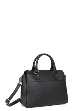 Women Hexagona Handbag<Handbag with 2 handles - Leather