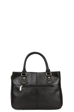 Women Hexagona Handbag<Handbag with 2 handles - Leather