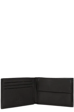 Hexagona Wallet<Italian wallet - 1 flap - Leather