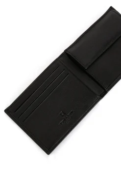 Hexagona Wallet<Italian wallet - 1 flap - Leather