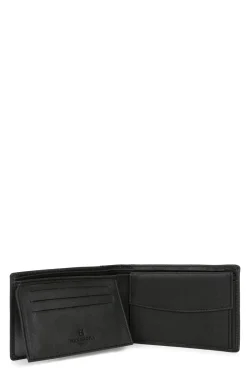 Hexagona Wallet<Italian wallet - 2 flaps - Leather