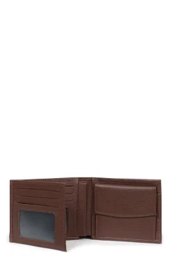 Hexagona Wallet<Italian wallet - 2 flaps - Leather
