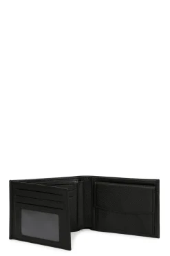 Hexagona Wallet<Italian wallet - 2 flaps - Leather