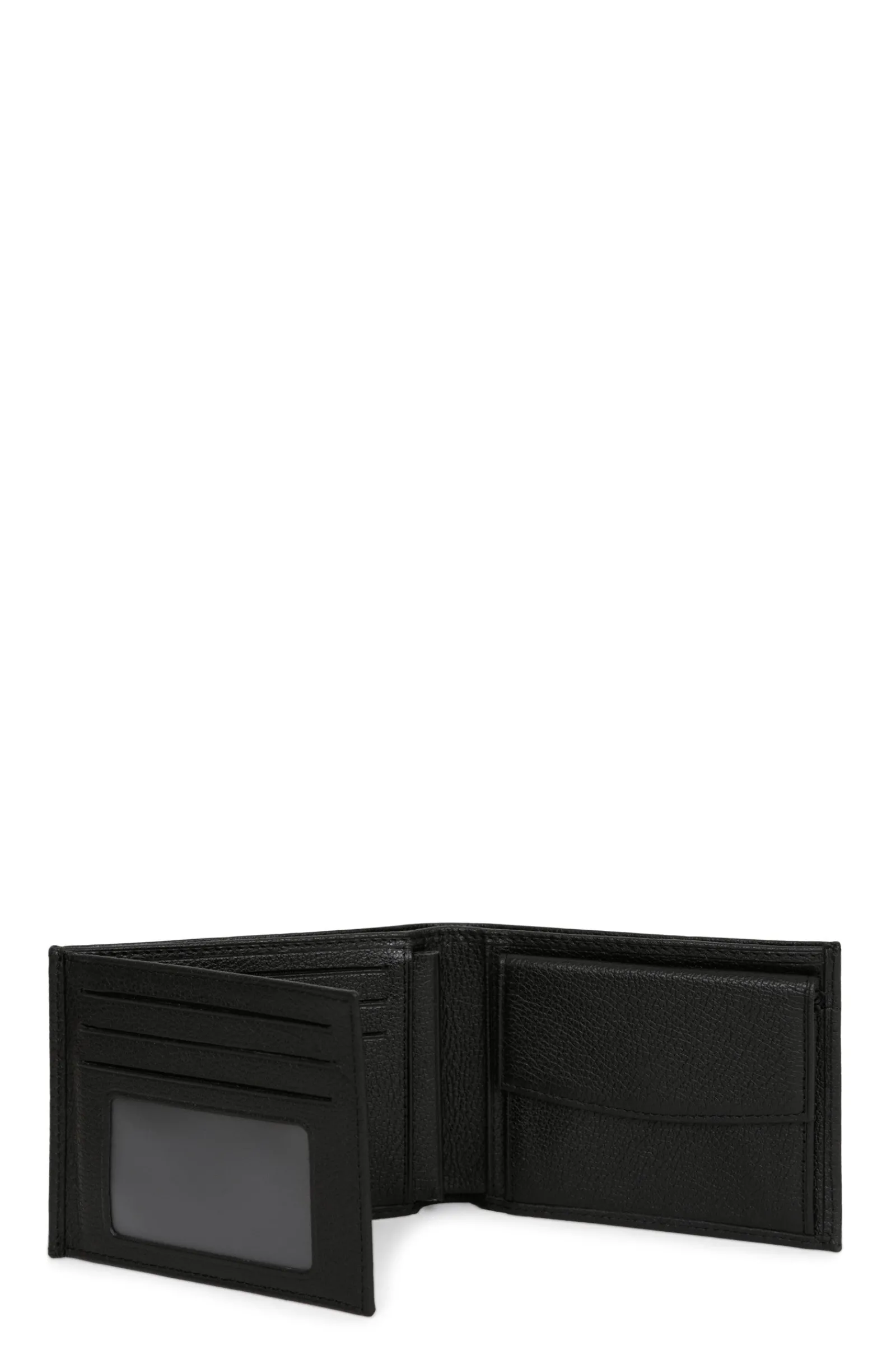 Hexagona Wallet<Italian wallet - 2 flaps - Leather
