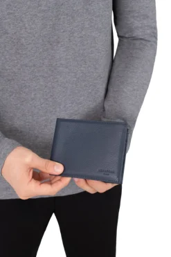 Hexagona Wallet<Italian wallet - 2 flaps - Leather