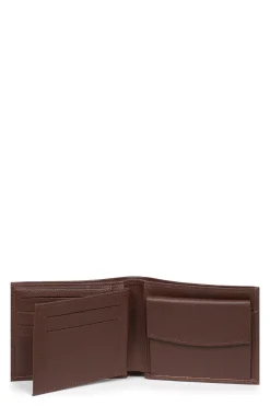 Hexagona Wallet<Italian wallet - 2 flaps - Leather