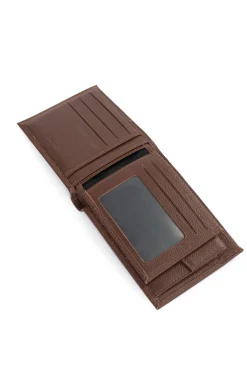 Hexagona Wallet<Italian wallet - 2 flaps - Leather