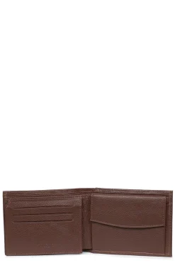 Hexagona Wallet<Italian wallet - 2 flaps - Leather