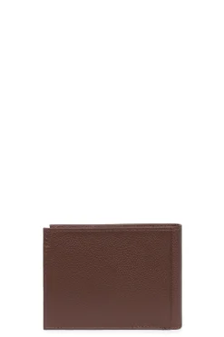 Hexagona Wallet<Italian wallet - 2 flaps - Leather
