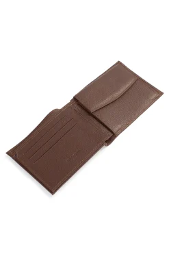 Hexagona Wallet<Italian wallet - 2 flaps - Leather