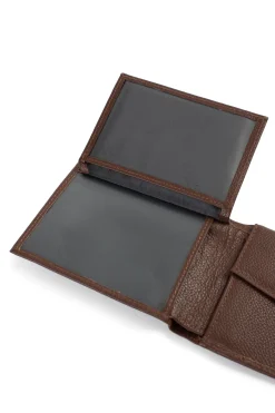 Hexagona Wallet<Italian wallet - 2 flaps - Leather
