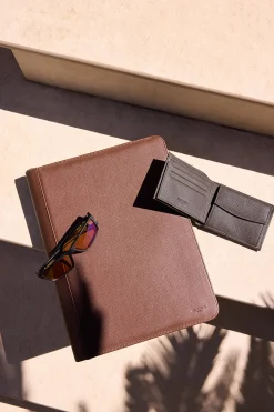 Hexagona Wallet<Italian wallet - 2 flaps - Leather