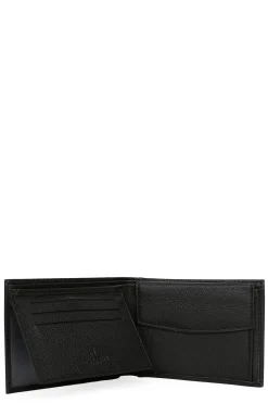 Hexagona Wallet<Italian wallet - 2 flaps - Leather
