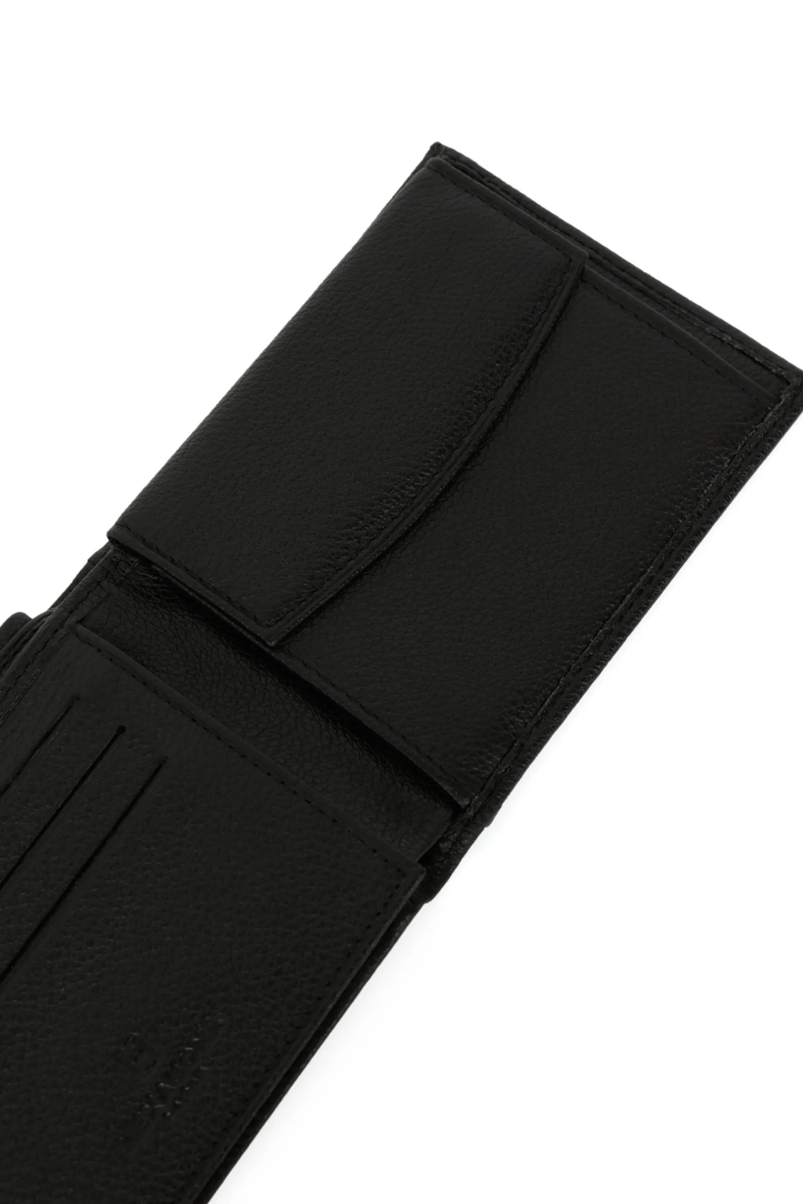 Hexagona Wallet<Italian wallet - 2 flaps - Leather