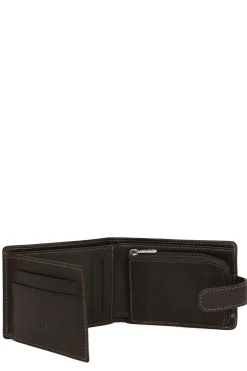 Hexagona Wallet<Italian wallet - 2 flaps - Leather