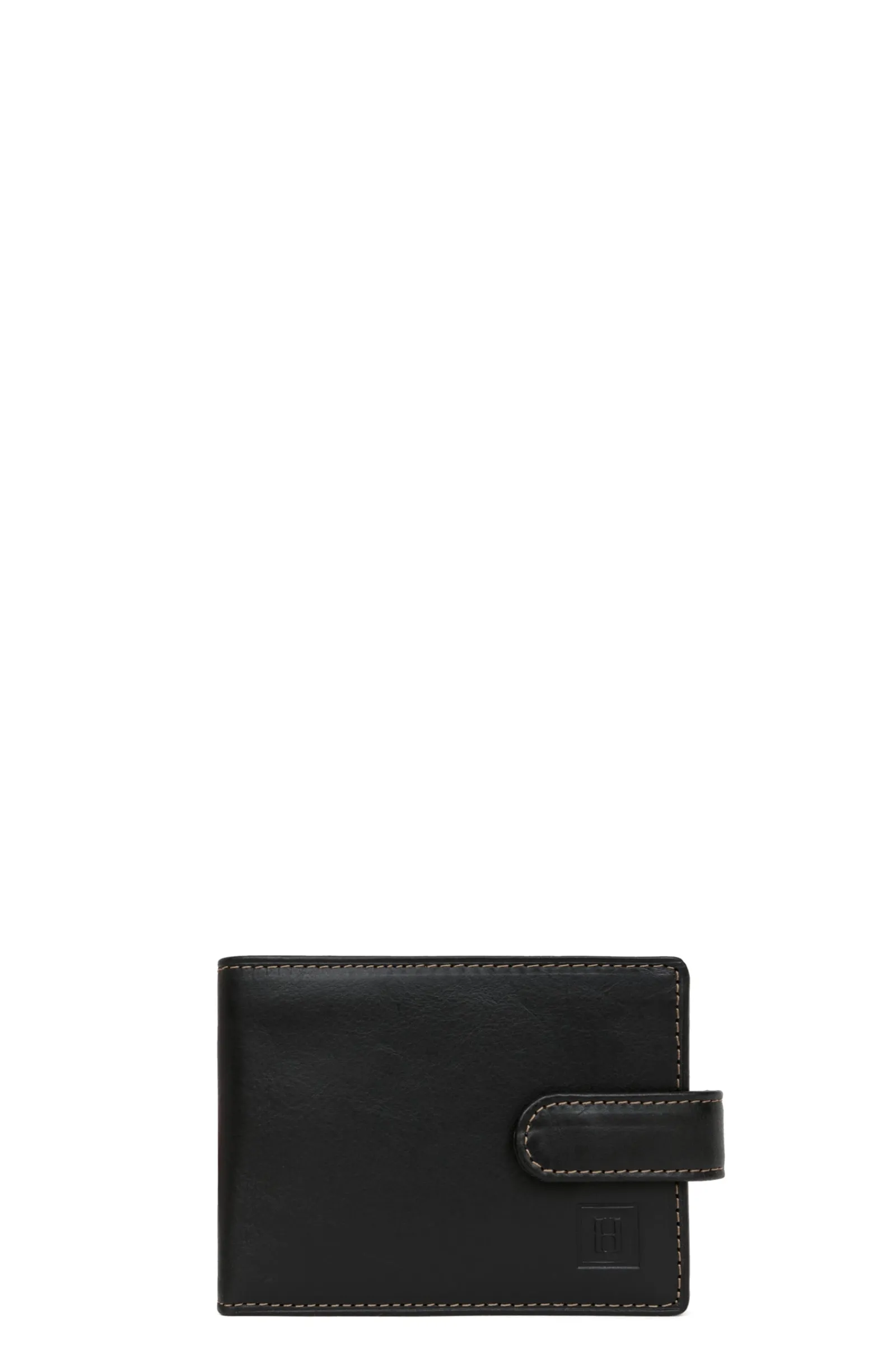 Hexagona Wallet<Italian wallet - 2 flaps - Leather