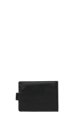 Hexagona Wallet<Italian wallet - 2 flaps - Leather