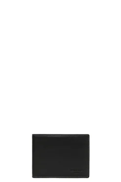 Hexagona Wallet<Italian wallet - 2 flaps - Leather